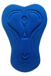 CPC027 Making cycling pants cushions Moisture wicking Silicone trousers 22*36CM Cycling trousers cushion shop 2207 front view